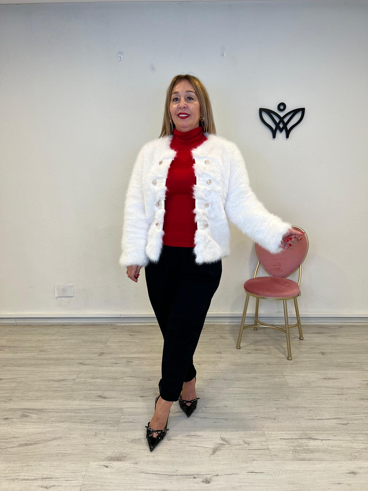 014712 CHAQUETA CORTA PELO BLANCA (2)